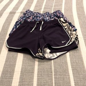 Nike and DSG Running 🏃‍♀️ shorts